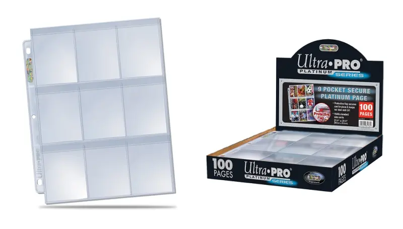 Ultrapro #84732【加蓋升級版九格套(每盒100張)】