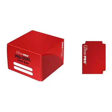 #82989【純色對戰牌盒-紅色】