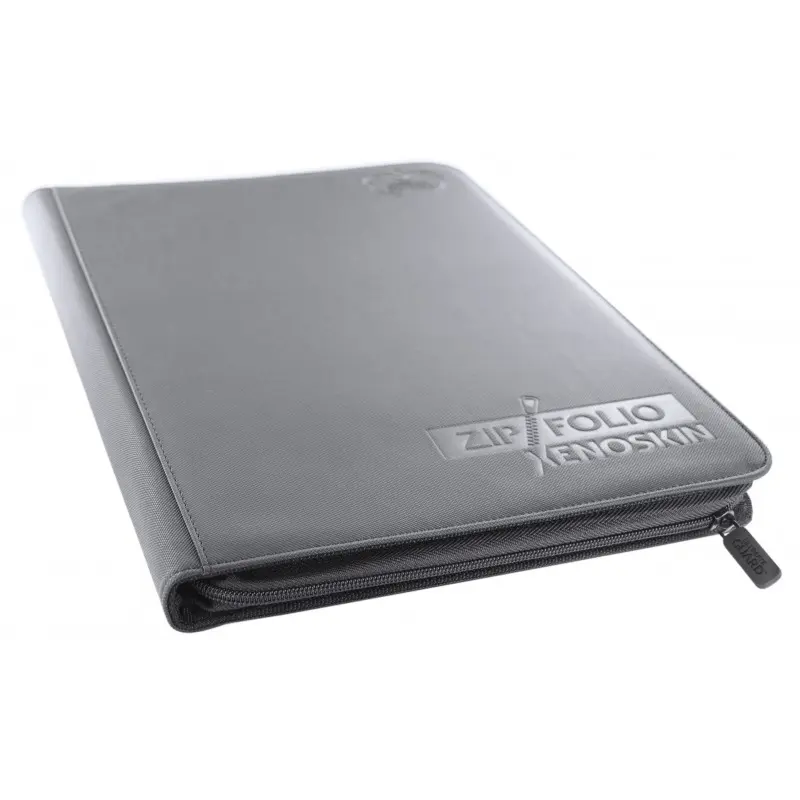 UGD010213 Zipfolio XenoSkin™ 18-Pocket 灰色(拉鍊式卡冊)
