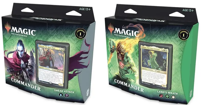 魔法風雲會 MTG Zendikar Rising Commander Decks 贊迪卡再起指揮官套牌