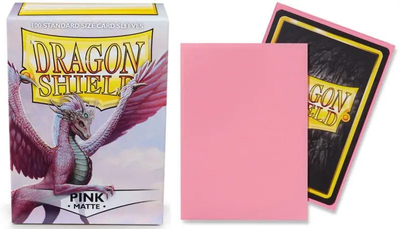 龍盾卡套 Pink MATTE AT-11012 DRAGON SHIELD 100張 磨砂系列