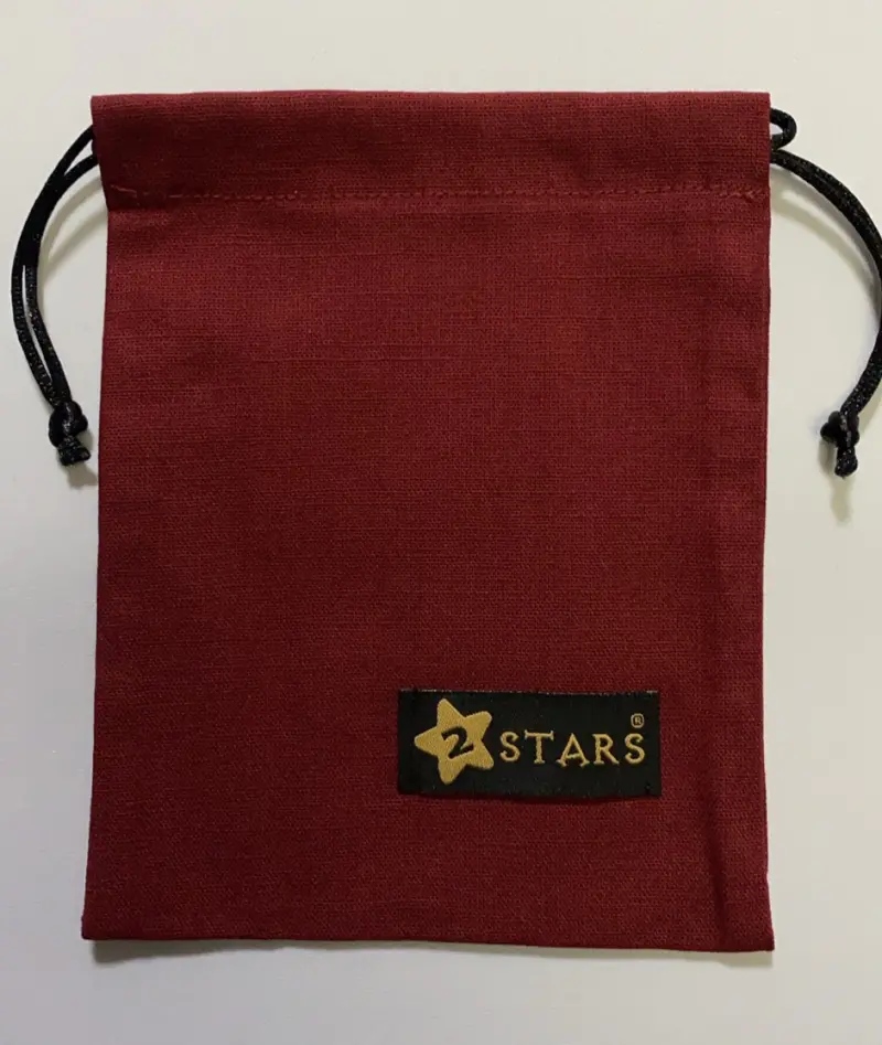 2STARS 雙拉束口袋 紅色