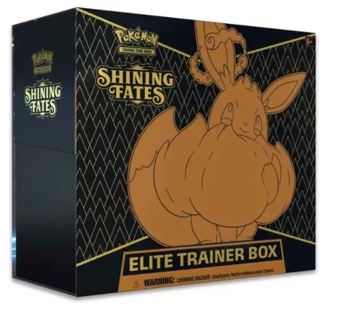 英文寶可夢集換式卡牌遊戲 Pokémon TCG 寶可夢 集換式卡牌 SHINING FATES ELITE TRAINER BOX