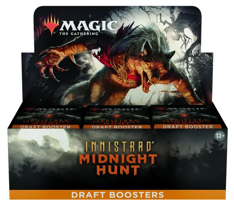 魔法風雲會 依尼翠：黯夜獵蹤 輪抽補充包 (英文版) Innistrad: Midnight Hunt Draft Boosters