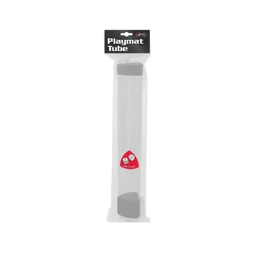 BCW 三角形桌墊收納桶 白色蓋 Playmat Tube with Dice Cap - White - 1-PMT-WHI