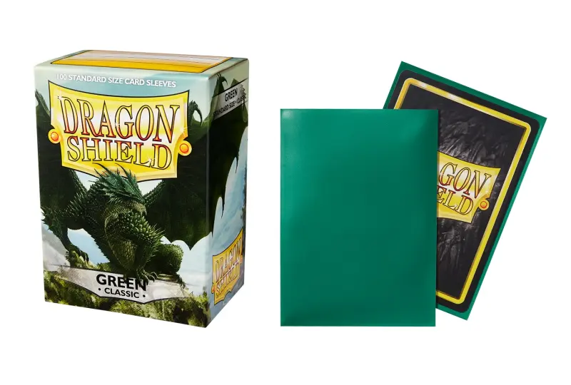 龍盾卡套 AT-10004 Green CLASSIC STANDARD SIZE CARD SLEEVES