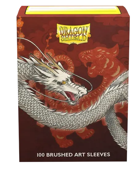 龍盾卡套 AT-12078 Brushed Art Water Tiger 2022 美術卡套 Art Dragon Shield (2022年龍曆新年水虎卡套)