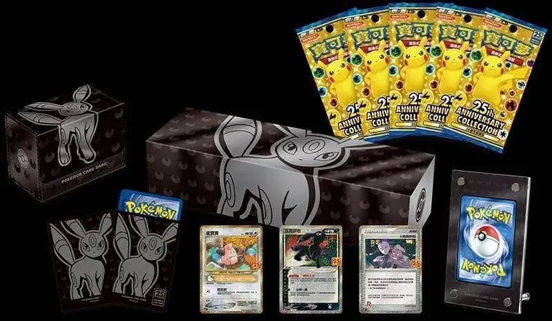寶可夢集換式卡牌遊戲 25週年頂級收藏箱 月亮伊布 Pokémon TCG PTCG