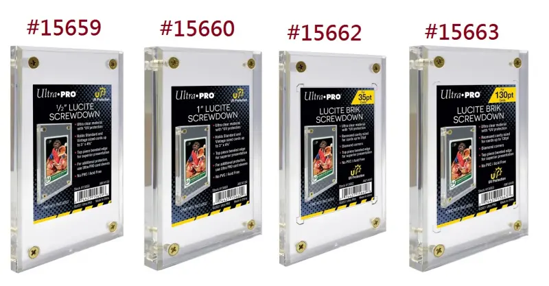 UltraPRO 鎖螺絲卡夾 #15659 #15660 #15662 #15663 #封裝卡牌