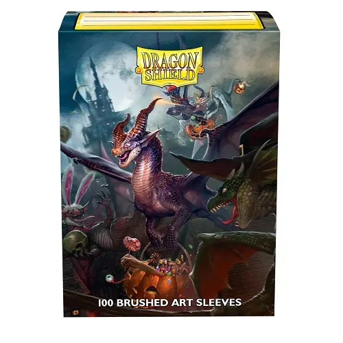 龍盾卡套 AT-12065 Brushed Art Halloween Dragon 2021年萬聖節限定卡套 美術卡套 Art Dragon Shield