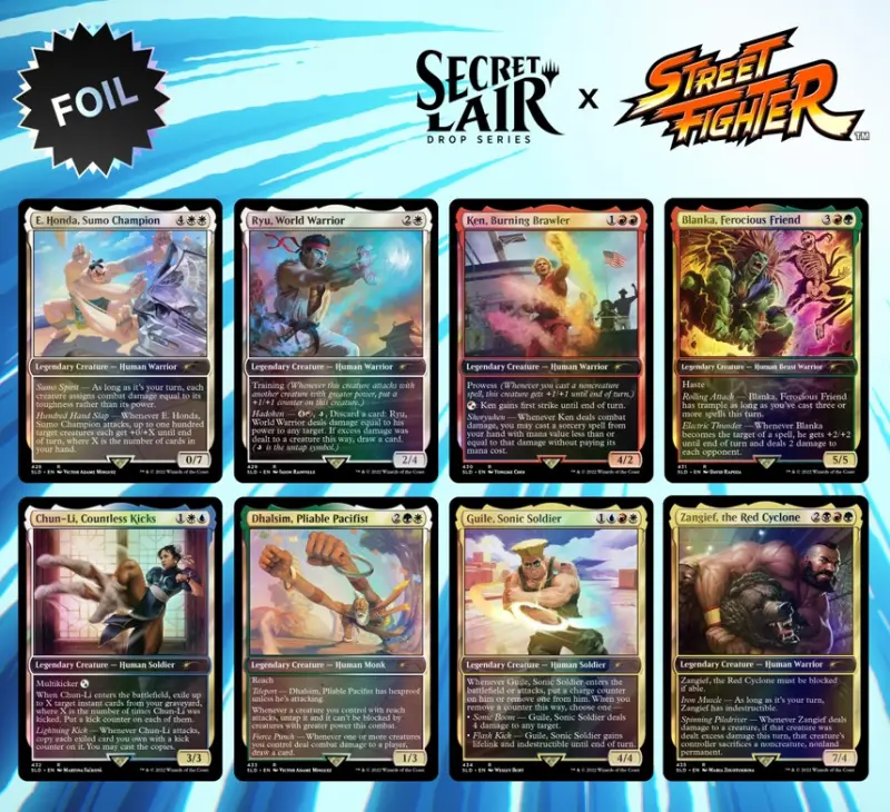 魔法風雲會 Secret Lair x Street Fighter