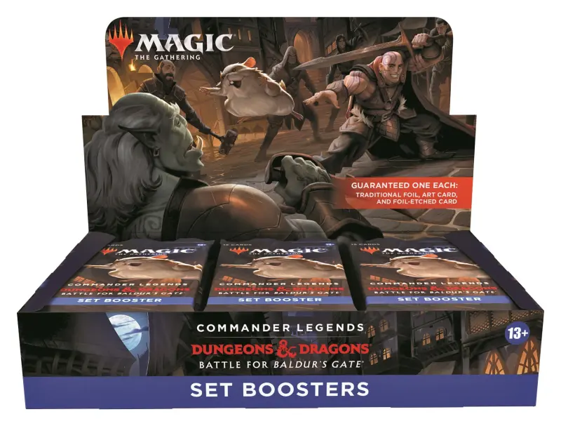 魔法風雲會 指揮官傳奇：爭戰柏德之門系列補充包 (英文版) Commander Legends: Battle for Baldur's Gate Set Boosters