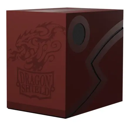 龍盾雙層卡盒 AT-30650 Double Shell 150+ Blood Red/Black - Deck Box (紅黑)