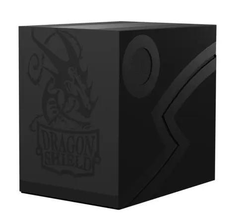 龍盾雙層卡盒 AT-30624 Double Shell 150+ Shadow Black/Black - Deck Box (黑黑)