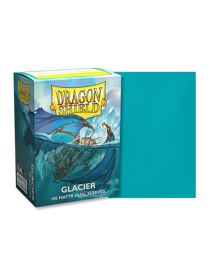 龍盾 決鬥磨砂卡套 AT-15031 Glacier - Matte Dual Sleeves