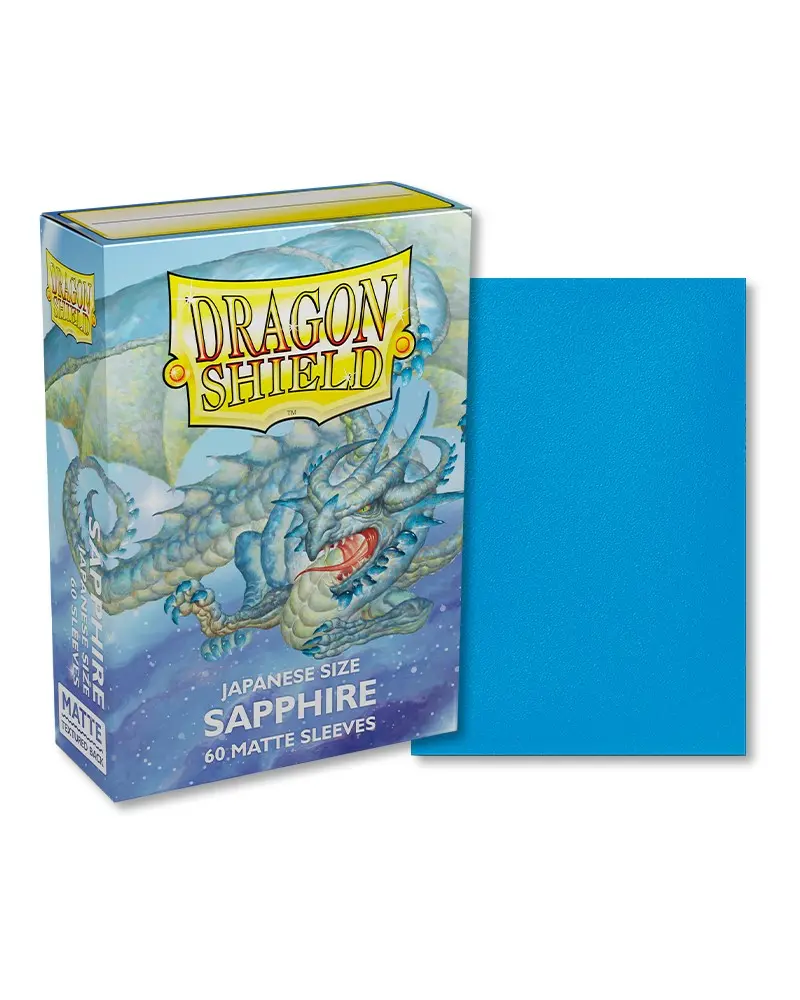 龍盾卡套 AT-11128 Sapphire Matte JAPANESE SIZE CARD SLEEVES