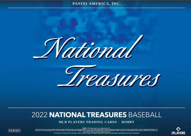 2022 Panini National Treasures Baseball 球員卡 棒球卡