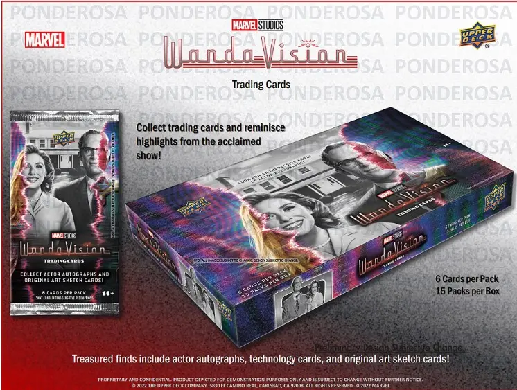 Upper Deck Marvel Studios WandaVision 漫威影集汪達幻視系列