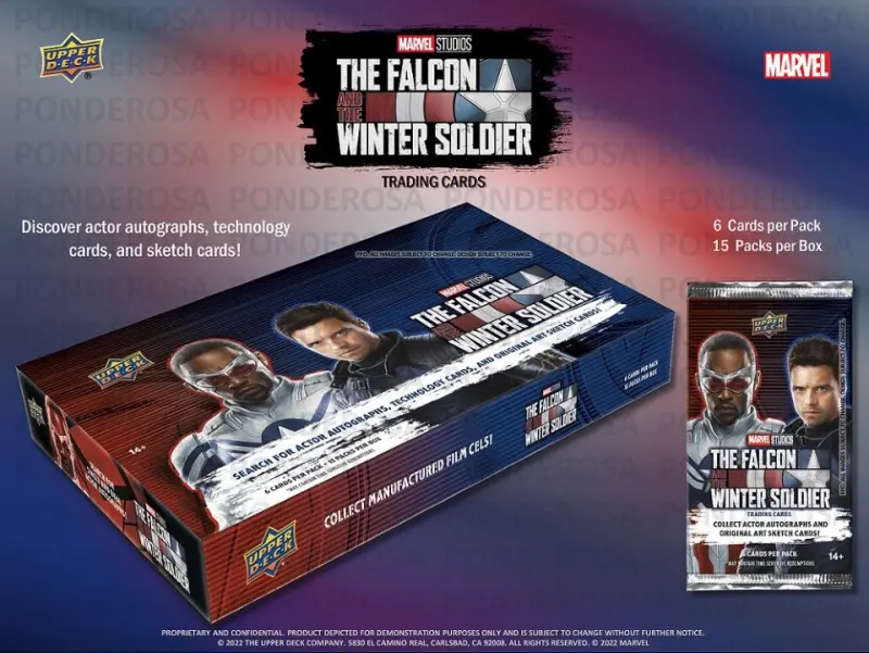 Upper Deck Marvel Studios The Falcon and the Winter Soldier漫威影集獵鷹和酷寒戰士