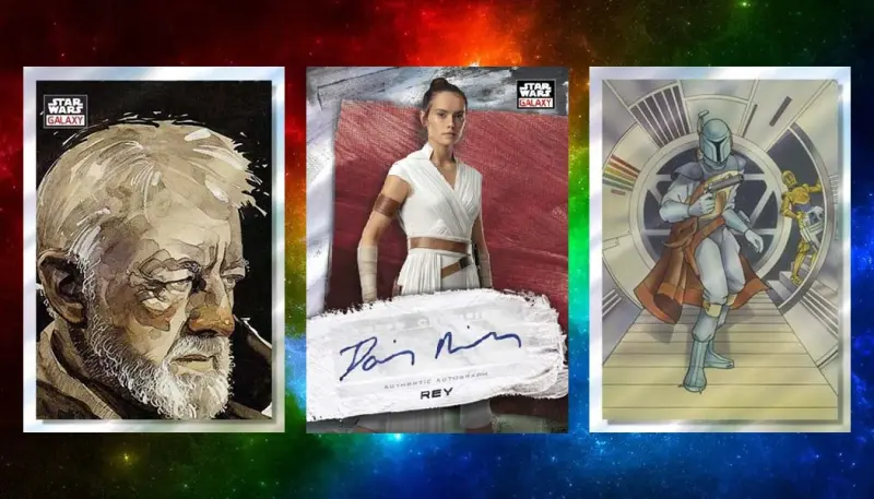 2022 Topps Star Wars Chrome Galaxy 星際大戰電影卡鉻版銀河系列