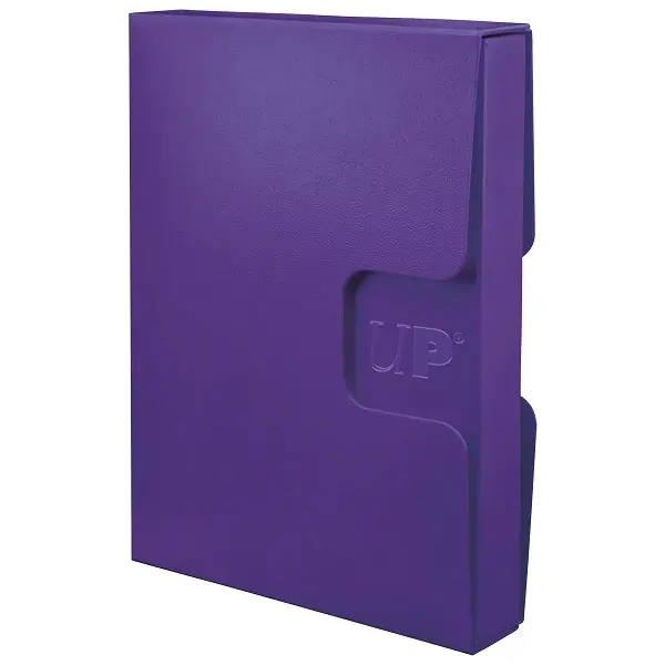 Ultra PRO #85498【二件式15張裝卡盒(每包3個)-紫 PRO 15+ Pack Boxes (3ct) Purple】