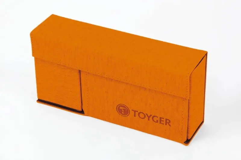 #20400【TOYGER DeckSlimmer Orange 變形折疊卡盒-橘色(不織布)】