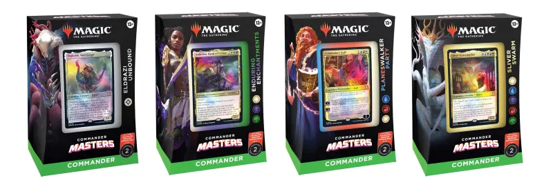 魔法風雲會 指揮官大師指揮官套牌 Commander Masters Commander Decks