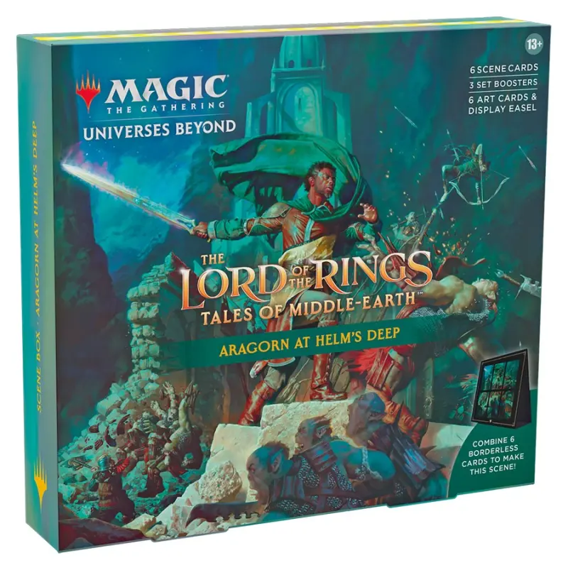 魔戒：中土世界傳奇場景盒 Magic: The Gathering The Lord of the Rings: Tales of Middle-earth Scene Box - Aragorn at Helm’s Deep