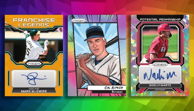 2023 Panini Prizm Baseball棒球卡亮面系列 球員卡