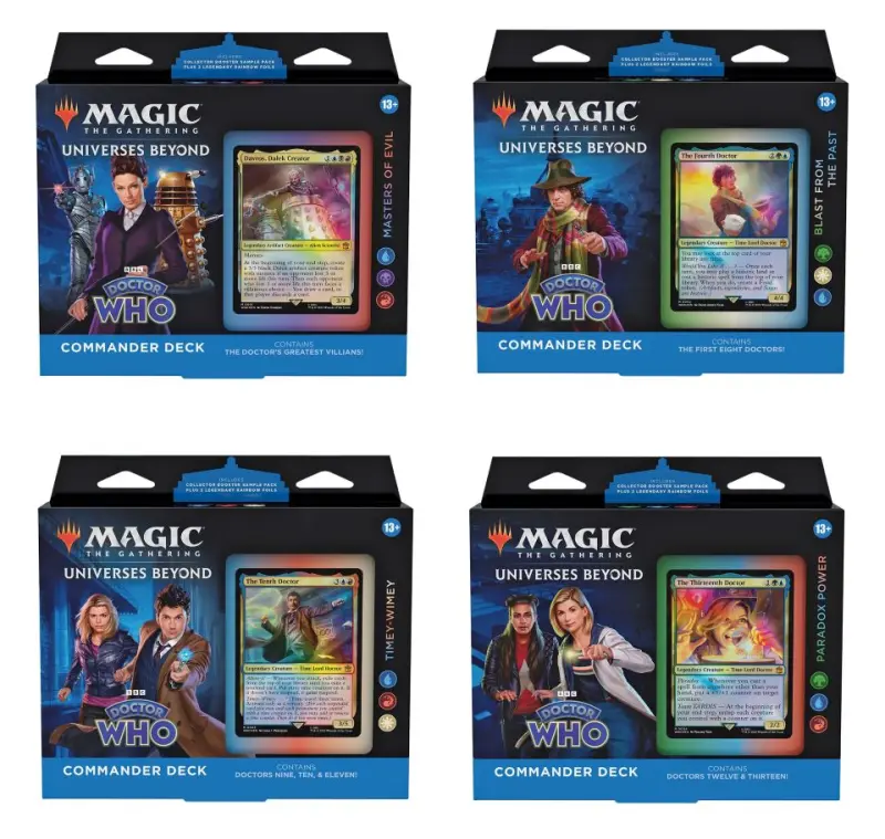 魔法風雲會 無疆新宇宙：超時空奇俠指揮官套牌 Magic: The Gathering Doctor Who Commander Deck