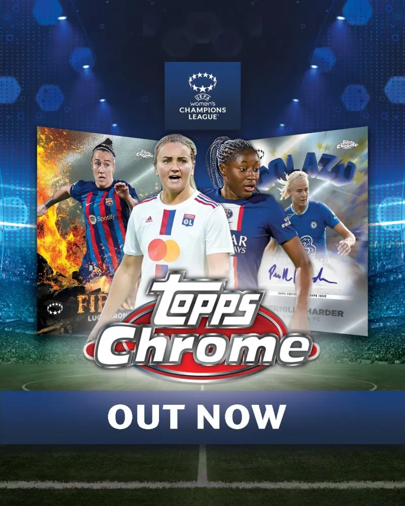 2022/23 Topps Chrome Women's UEFA Club Competitions soccer女子歐冠俱樂部競賽鉻版足球卡