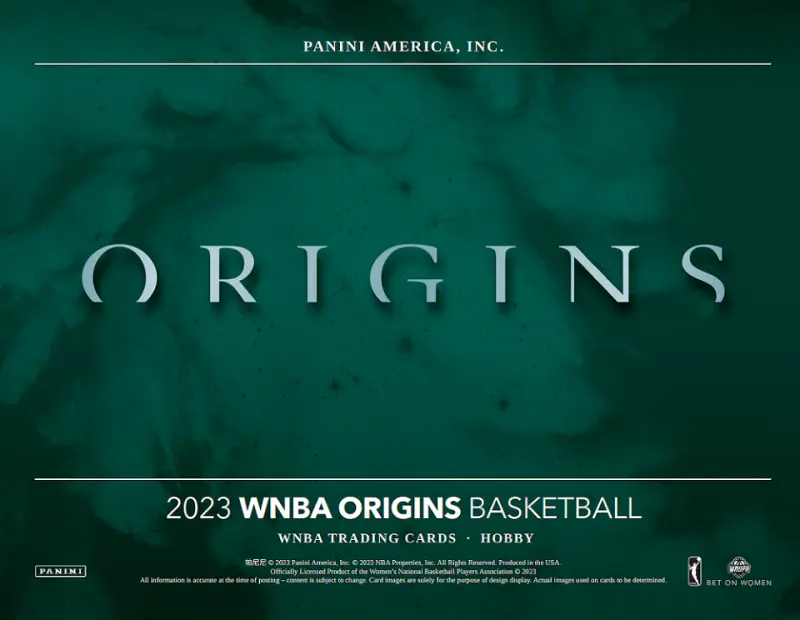 2023 WNBA Panini Origins 籃球卡