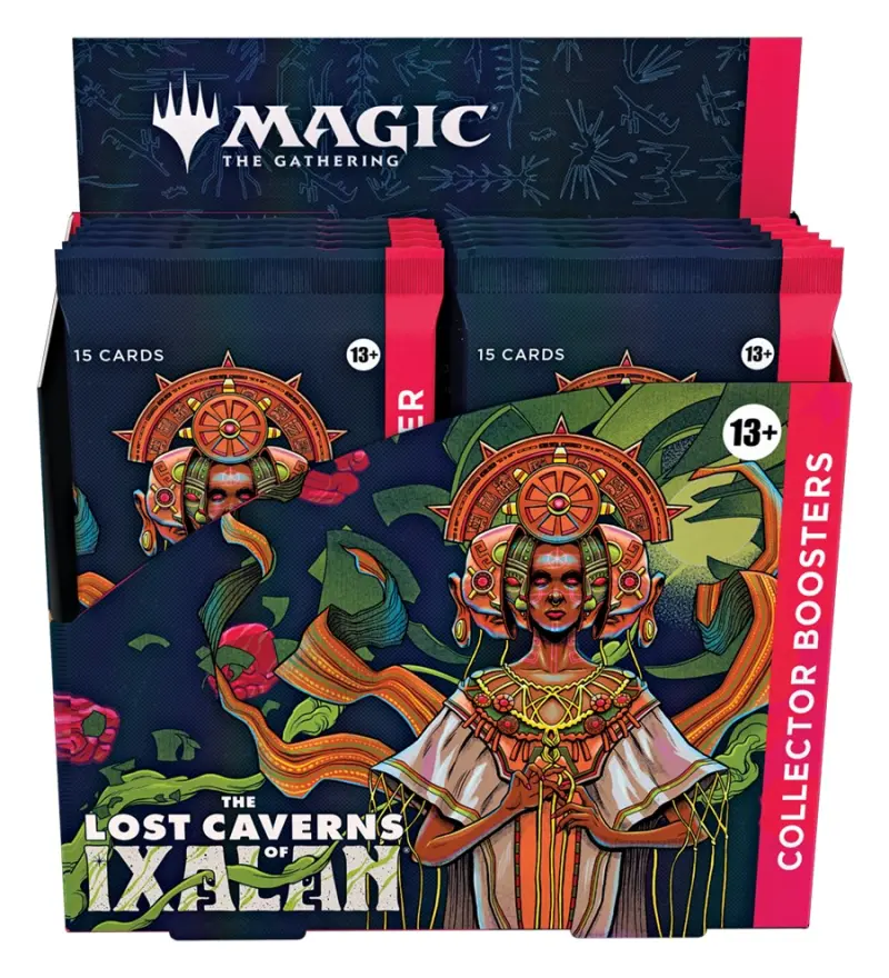 魔法風雲會 依夏蘭迷窟 聚珍(英文) Magic: The Gathering The Lost Caverns of Ixalan Collector Booster Box
