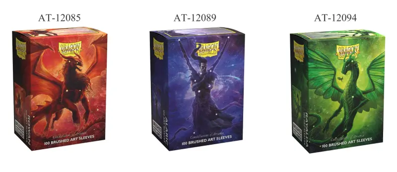 龍盾卡套 AT-12085 AT-12089 AT-12094 Brushed Art Sleeves - Standard Size