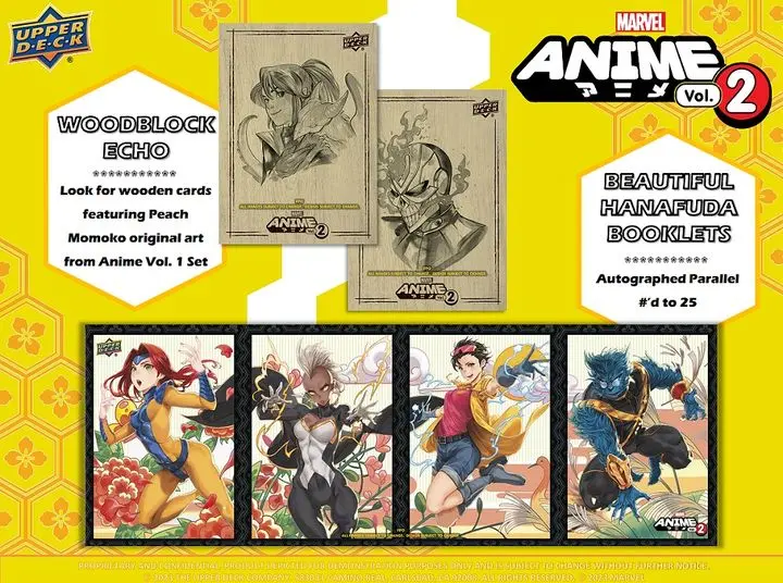 Upper Deck Marvel Anime Vol.2漫威 日本動漫畫收藏卡第二卷
