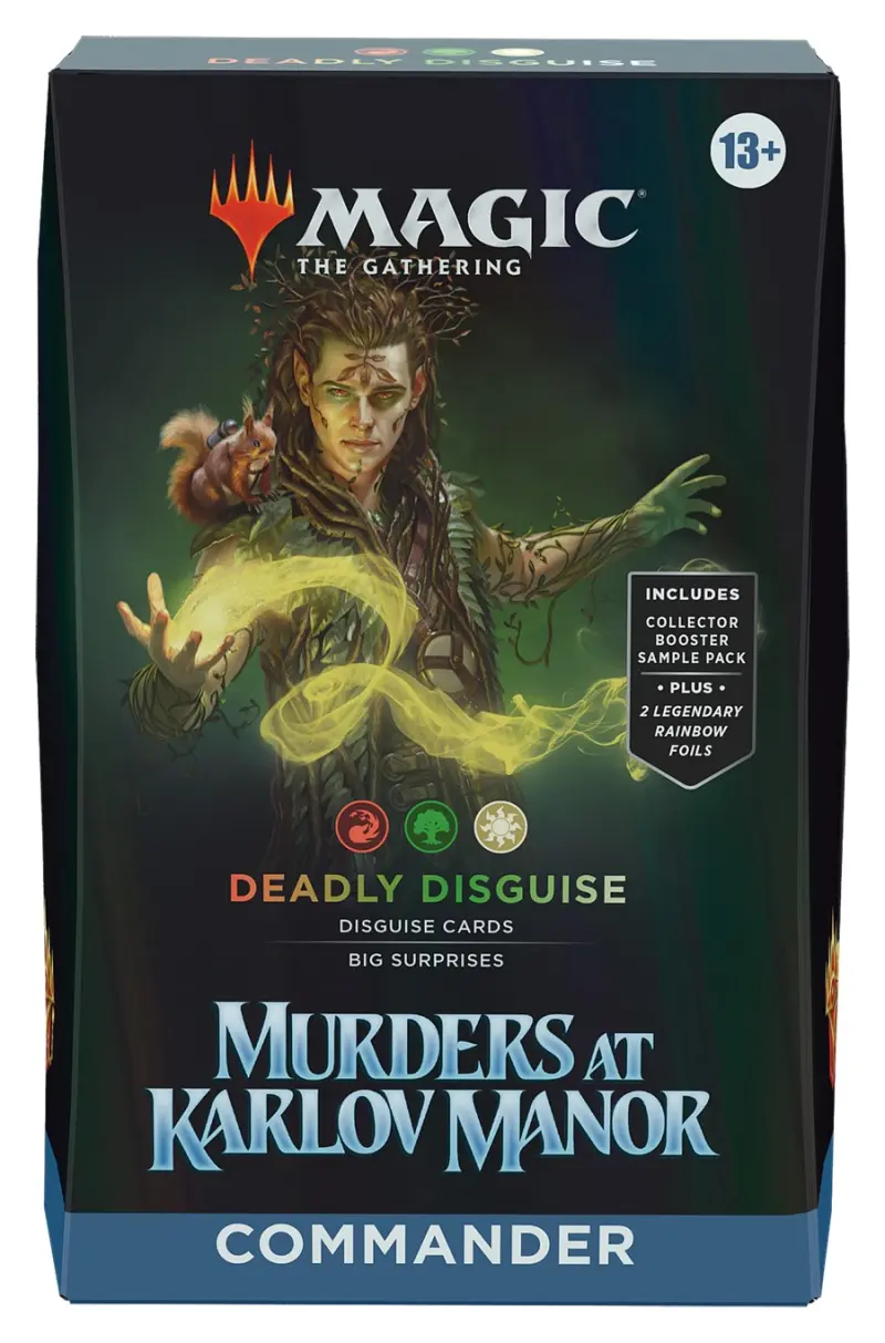 魔法風雲會 卡洛夫莊園謀殺案指揮官套牌 Commander Deck SD1 Deadly Disguise
