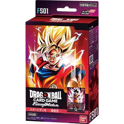 七龍珠 FUSION WORLD スタートデッキ 孫悟空［FS01］預組 七龍珠超卡牌遊戲 Dragon Ball Super Card Game FUSION WORLD