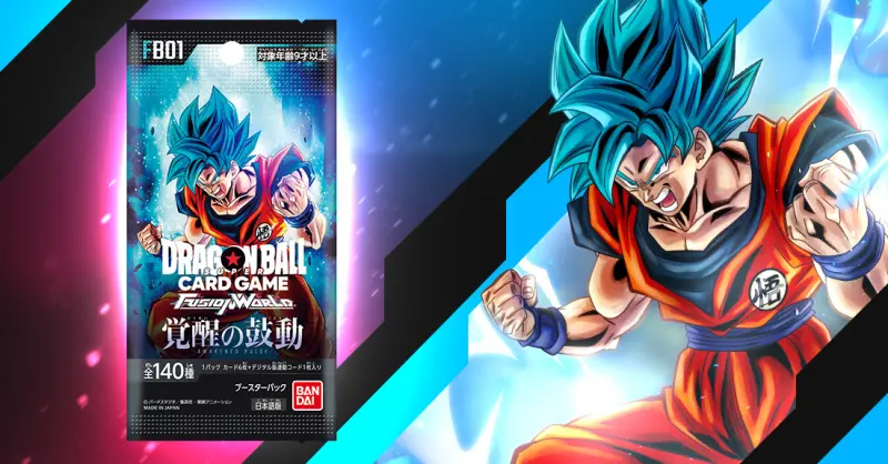 七龍珠超卡牌遊戲 Fusion world 覚醒の鼓動 [FB01] Dragon Ball Super Card Game FUSION WORLD 補充包