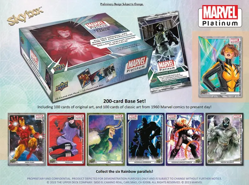 2023 Upper Deck Marvel Platinum
