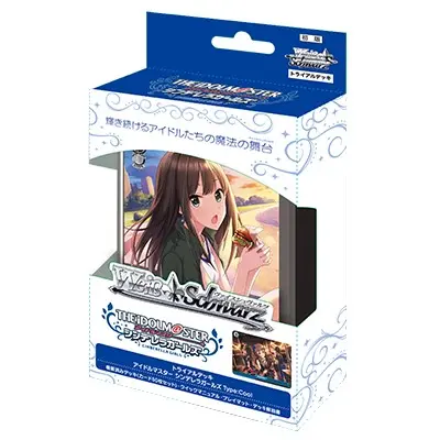 WS預組-偶像大師 灰姑娘 「Cool」 トライアルデッキ アイドルマスター シンデレラガールズ Type:Cool