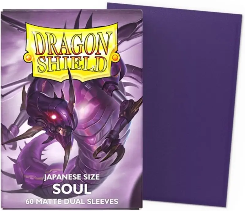 龍盾卡套 AT-15162 Japanese Size Matte Dual Sleeves - Soul