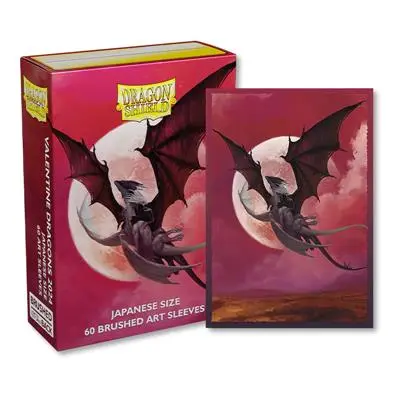 龍盾卡套 AT-12623 Japanese Size Brushed Art Sleeves VALENTINE DRAGONS 2024