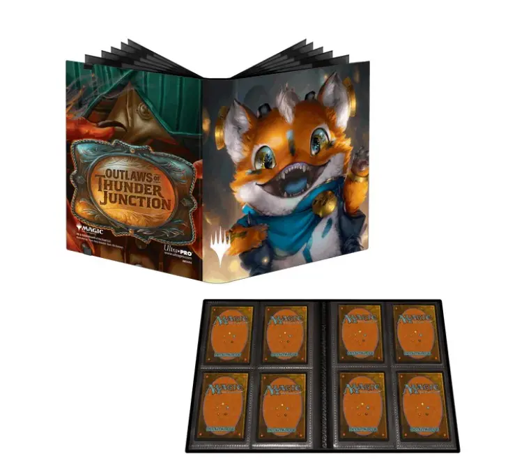 魔法風雲會 光雷驛鏢客 #38374 卡冊4格(8格) Outlaws of Thunder Junction 4-Pocket PRO-Binder for Magic: The Gathering