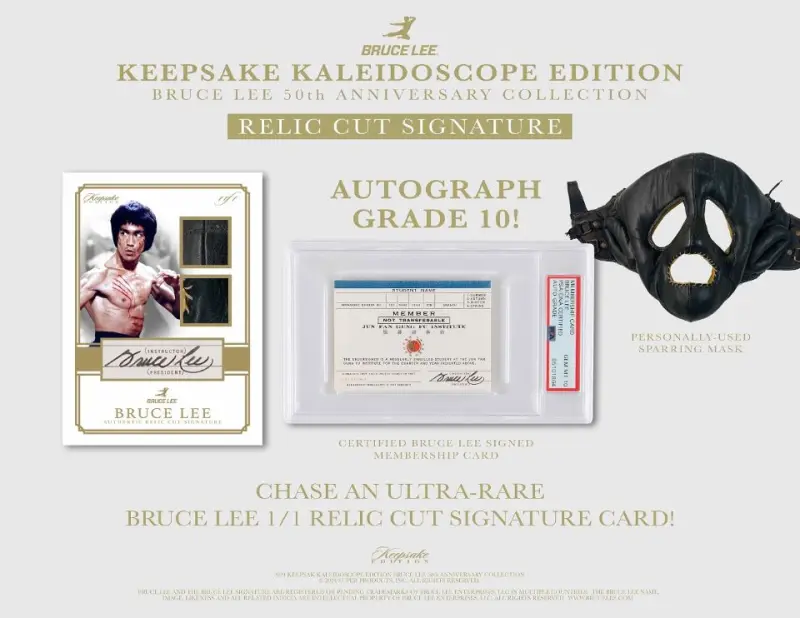 2024 Keepsake Kaleidosope Bruce Lee 50th Anniversary Edition 李小龍50周年紀念卡 萬花筒系列