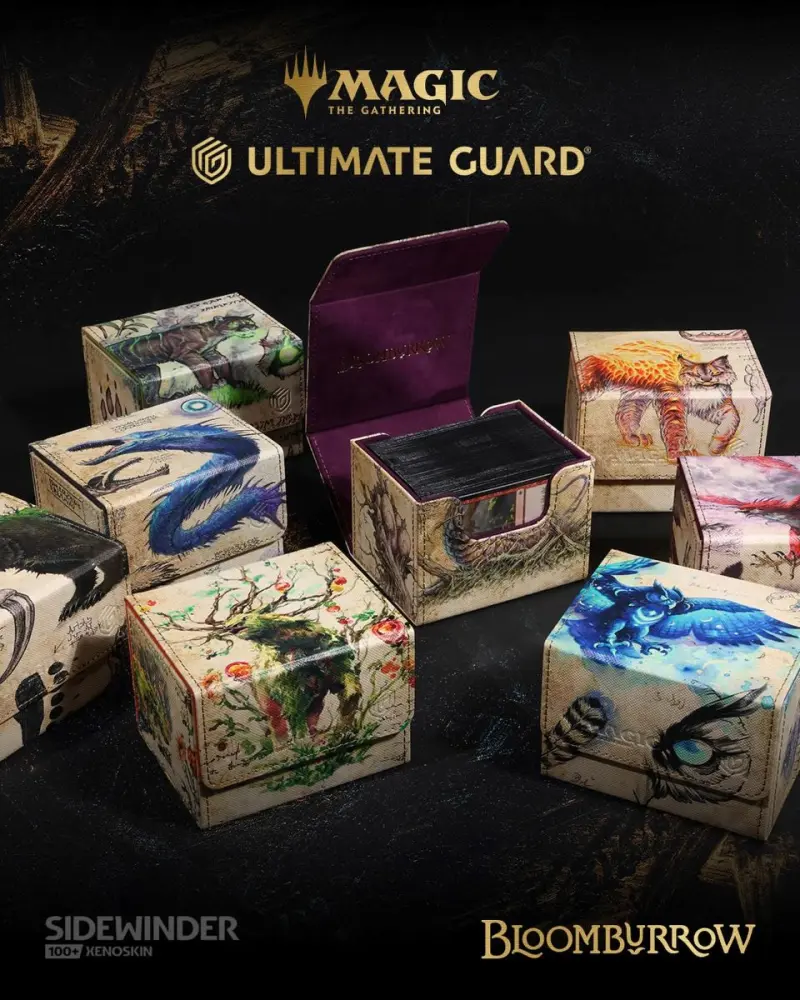 UltimateGuard 卡盒 魔法風雲會：斑隆洛 響尾蛇側翻式皮質卡盒 Sidewinder 100+
