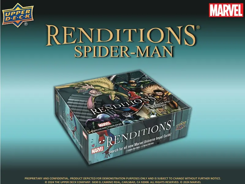 Upper Deck 2024 Marvel Renditions Spider-Man漫威演繹蜘蛛人