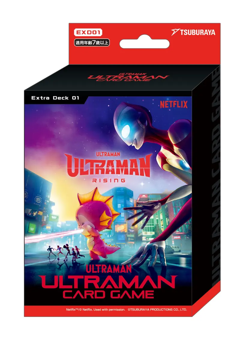 超人力霸王卡牌遊戲 ultramancardgame EXD01 超人力霸王 崛起 擴充牌組