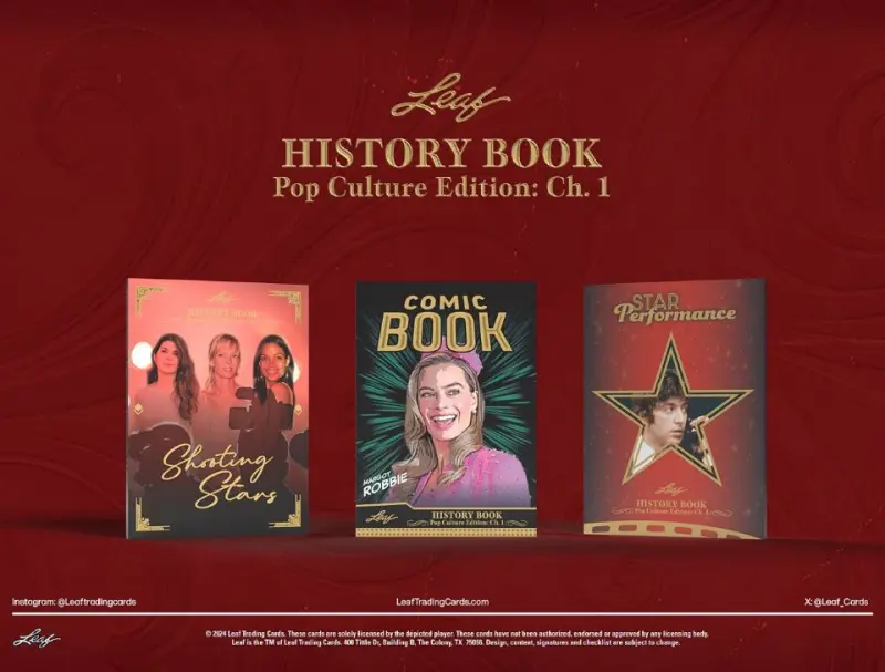 2024 Leaf History Book Pop Culture Edition: Ch.1 歷史書流行文化第一章 收藏卡