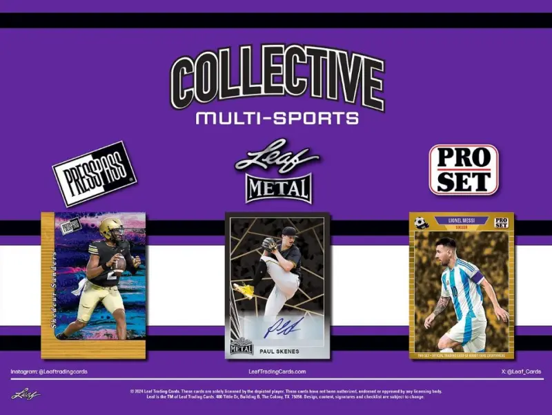 2024 Leaf Collective Multi-Sport 綜合運動收藏卡
