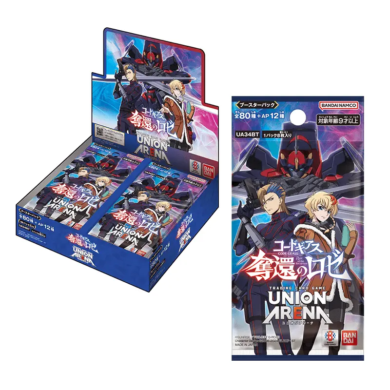 UNION ARENA 補充包 CODE GEASS 奪回的Rozé 【UA34BT】 ブースターパック コードギアス 奪還のロゼ【UA34BT】